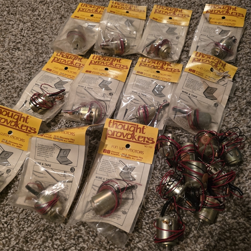 20 mini Motors for science experiments